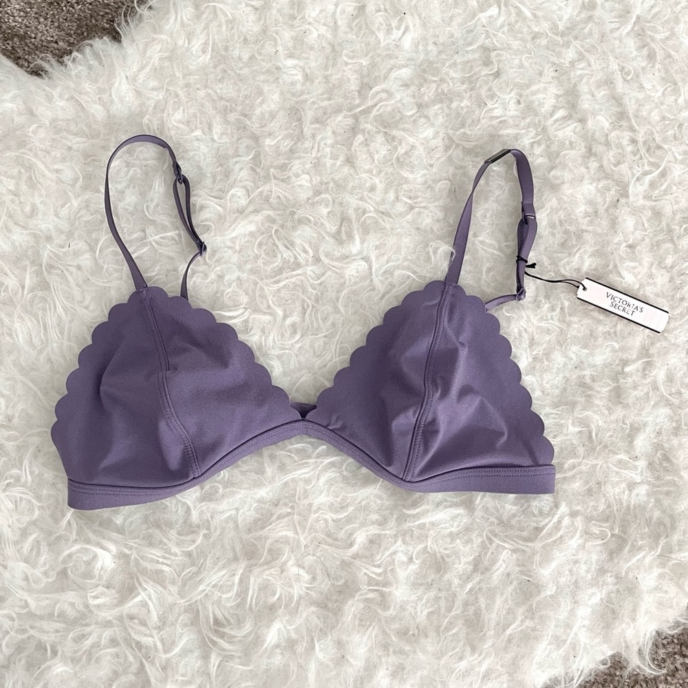(BNWT) Victoria’s Secret Purple Scallop Bralette